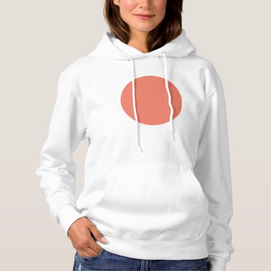 Pull À Capuche Printemps été couleur rose rose (Devant)