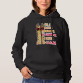 Pull À Capuche Professeur De Maths Je Suis Enseignant De Maths Bi (Devant)