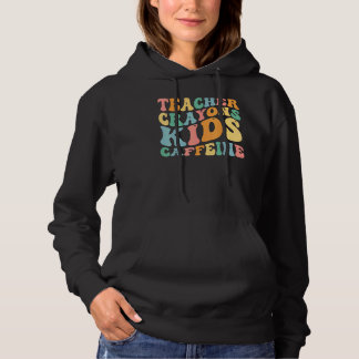 Pull À Capuche Professeurs dernier jour d'école crayons enfants G