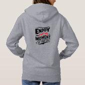 Pull À Capuche Profitez de chaque instant de votre vie (Dos)