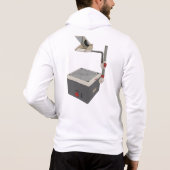 Pull À Capuche Projecteur HAP 80s 90s Overhead (Dos)