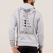 PULL À CAPUCHE PROOF (Dos)