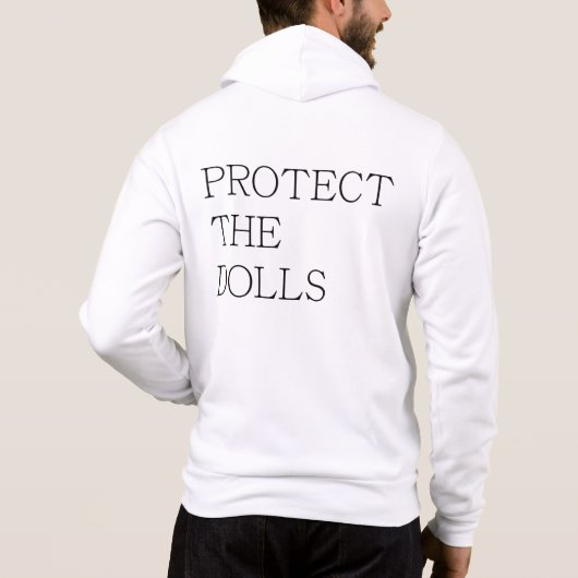 Pull À Capuche Protégez Les Poupées-71833 (Dos)