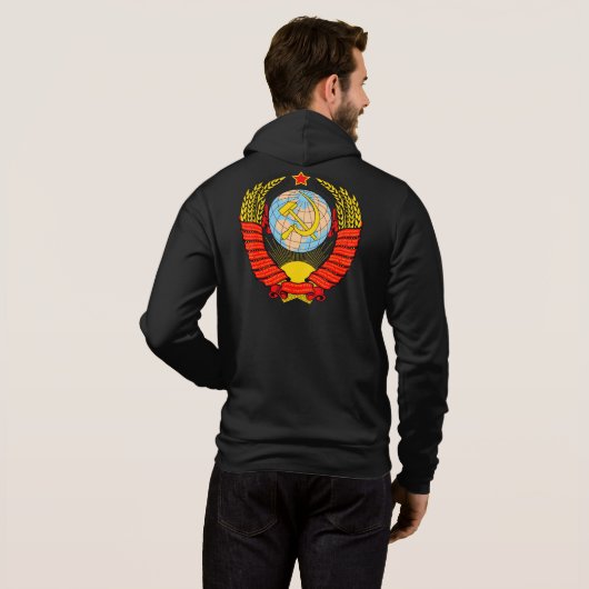 Pull À Capuche Pull soviétique (Dos entier)