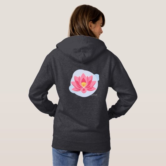 Pull À Capuche Pureté et Lumières (Dos entier)