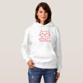 Pull À Capuche Purfection, Très Mignonne Chat Anime (Devant entier)