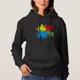Pull À Capuche Puzzle sensibilisation sur l'autisme