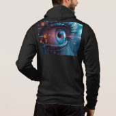 Pull À Capuche Quantum Eye hommes Bella sweat-shirt à capuche noi (Dos)