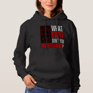 Pull À Capuche Quelle partie ne comprenez-vous pas Spo de terrain