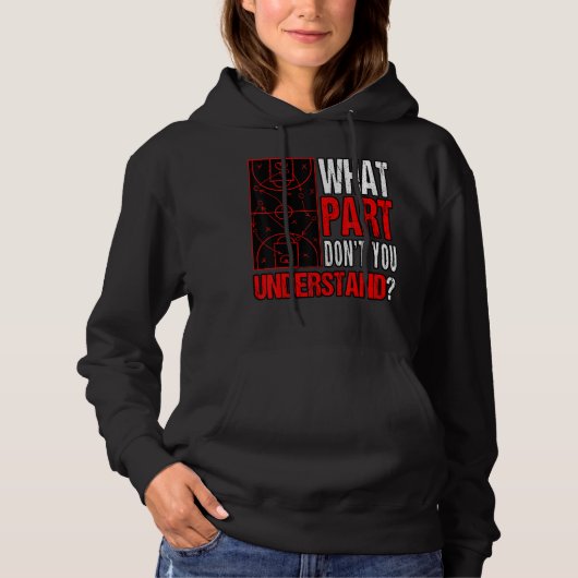 Pull À Capuche Quelle partie ne comprenez-vous pas Spo de terrain (Devant)