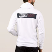 Pull À Capuche "Quicksens Surf Hoodie – Ocean Freedom Sweatshirt  (Dos)