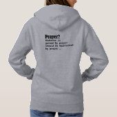 Pull À Capuche Quoi que vous ayez gagné par la prière, maintenez- (Dos)
