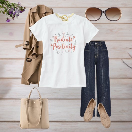 Pull À Capuche Radiation Positivité Wellness Floral Sunray