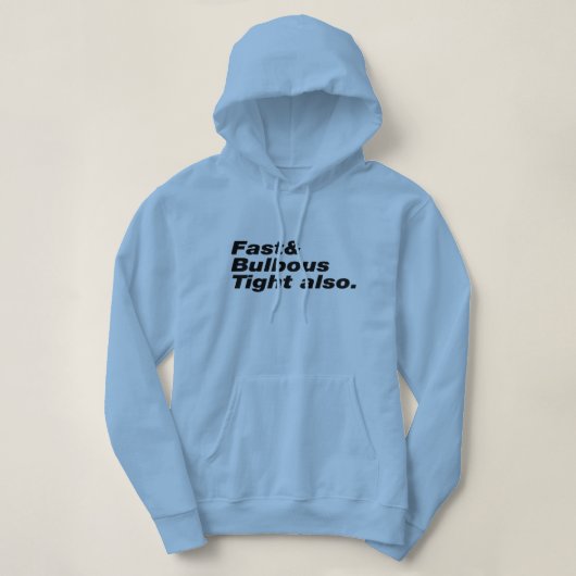 Pull À Capuche Rapide & Bulbeux Également serré. (Design devant)