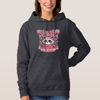 Pull À Capuche Raton laveur coquette mignon mais sauvage