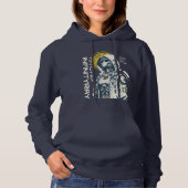 Pull À Capuche Rayon Infini – Android Anime Cyberpunk (Devant)