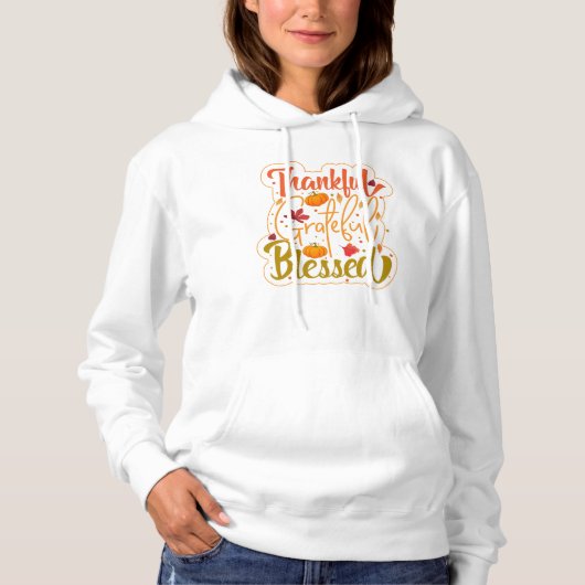 Pull À Capuche Reconnaissant Grateful Bénis : Le rythme cardiaque (Devant)