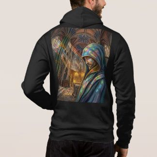 Pull À Capuche Reflet fidèle Prière sacerdotale sous la lumière