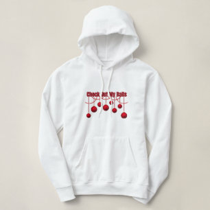 Pull À Capuche Regardez Mes boules