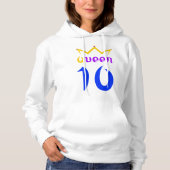 Pull À Capuche Reine 10 (Devant)