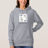 Pull À Capuche Reine de Cœur (Devant)