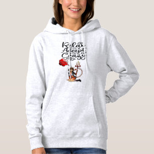 Pull À Capuche "Relax and Accept the Crazy"