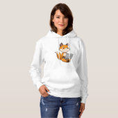 Pull À Capuche Renard avec ordinateur portable (Devant entier)