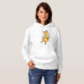 Pull À Capuche Renard marié avec voile (Devant entier)