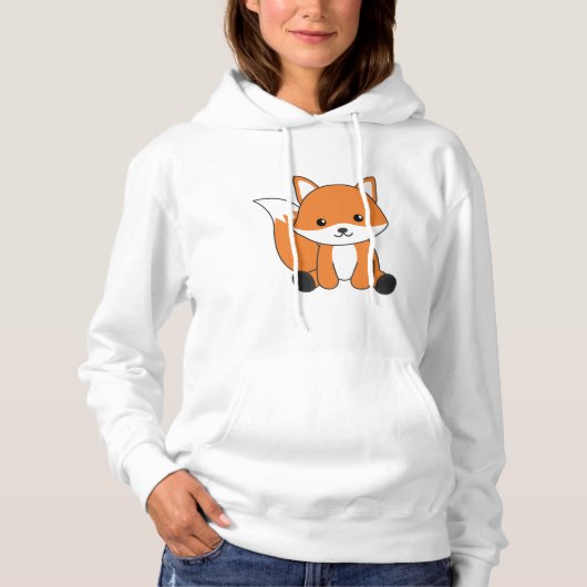 Pull À Capuche Renard mou Forêt Renard rouge renard (Devant)
