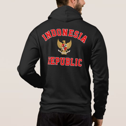 Pull À Capuche République d'Indonésie (Dos)