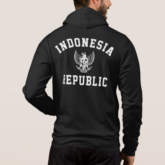 Pull À Capuche République d'Indonésie (Dos)