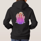 Pull À Capuche Restez Calme - Sweatshirt à capuche motivationnel (Dos)