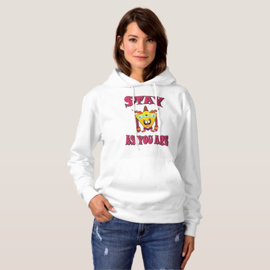 Pull À Capuche Restez comme vous êtes (Devant entier)