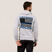 Pull À Capuche Retour-le-bleu-Trump-2020 (Dos entier)