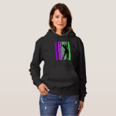 Pull À Capuche Retro Golfing Femmes Kid Golfer Joue Loisirs Golf (Devant entier)