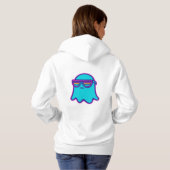Pull À Capuche Retro Neon Ghosts (Dos entier)