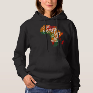 Pull À Capuche Retro Un Mois Ne Peut Pas Tenir Notre Histoire Bla