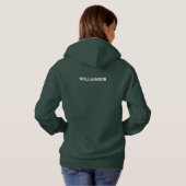 Pull À Capuche Réunion du lot de la classe de dates de rétro (Dos entier)