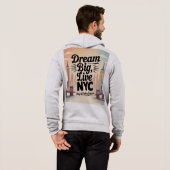 Pull À Capuche Rêve grand, vis NYC (Dos entier)