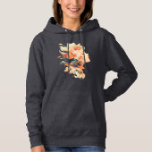 Pull À Capuche Révérie florale (Devant)