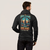 Pull À Capuche Rêves atteints ici (Dos entier)