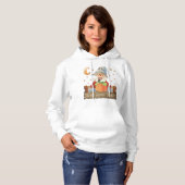 Pull À Capuche Rêves de moisson douce (Devant entier)