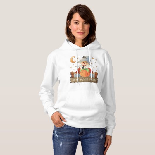 Pull À Capuche Rêves de moisson douce (Devant entier)