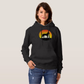 Pull À Capuche Rhodesian Ridgeback Chien Retro 10 (Devant entier)