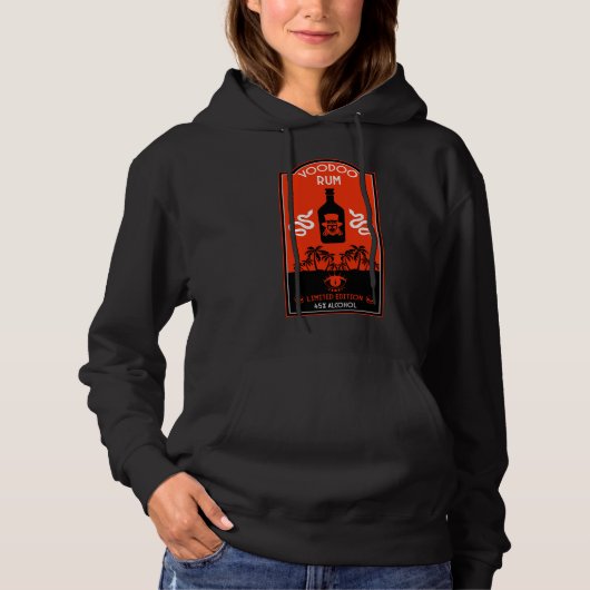 Pull À Capuche Rhum Vaudou des Caraïbes (Devant)