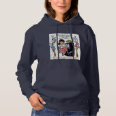 Pull À Capuche Rick London Ernestine Oiseaux de Noël Xmas (Devant)