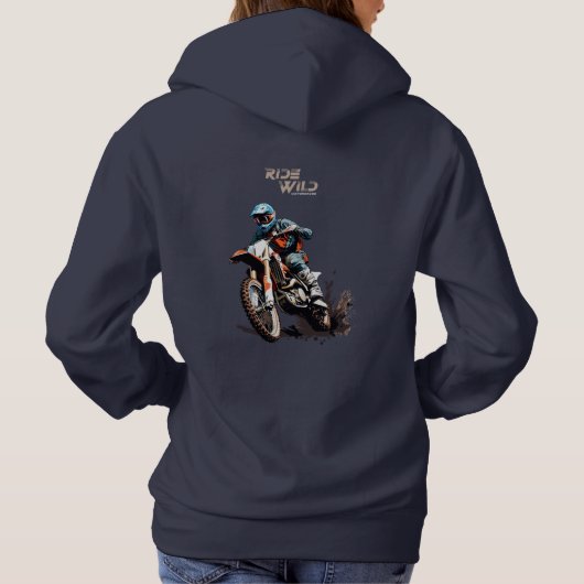 Pull À Capuche Ride Wind | Femmes (Dos)