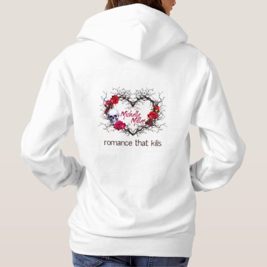 Pull À Capuche Romance qui tue (Dos)