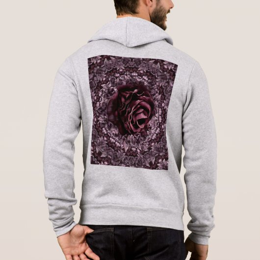 Pull À Capuche Rosace Mandala (Dos)