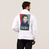 Pull À Capuche Rose de Luther (Dos entier)